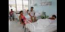 Pacientes se recuperan en hospital