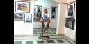 El fotográfo Iván Soca en la galería de La Jiribilla