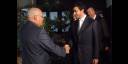 Encuentro de Ricardo Cabrisas con el canciller de Emiratos Árabes Unidos   