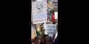 Manifestantes en contra del apoyo de Estados Unidos al terrorista Luis Posada Carriles
