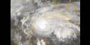 Imagen satelital de la Tormenta Tropical Ida