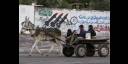 Carreta en las calles de Gaza