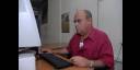 Ciro Bianchi en la Redacción Digital de Juventud Rebelde