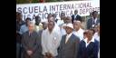Mandatario de Uganda en la Escuela Internacional de Educación Física y Deporte