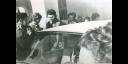 Aleida March y el Che en la boda de su escolta