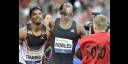 El estadounidense Terrence Trammel y el cubano Dayron Robles