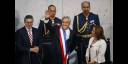 Sebastián Piñera luce la banda presidencial chilena