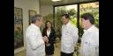 Encuentro de Raúl con la Primera Dama y el Canciller de El Salvador