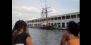 Goleta Amistad en el puerto de La Habana