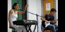 Haydée Milanes y el guitarrista 