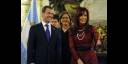 Cristina Fernández y Dimitri Medvedev