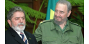 Lula y Fidel 