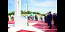 Homenaje en el Mausoleo