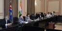 Encuentro de Esteban Lazo Hernández con la Ministra de Estado de Asuntos Exteriores y Cultura de la República de la India, Meenakashi Lekhi