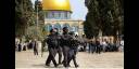soldados israelies en la explanada de Al-aqsa