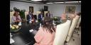 Manuel Marrero Cruz, primer ministro de Cuba, recibe al ministro de Estado angolano, Adão Francisco Correia de Almeida