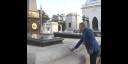 Díaz-Canel rindió honores al Generalísimo. 