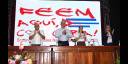 Asiste Presidente cubano a sesión plenaria y final de la segunda Asamblea Nacional de la FEEM.