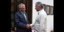 El Presidente cubano, Miguel Díaz-Canel Bermúdez, recibió este miércoles al Ministro del Interior de Rusia