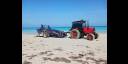 Saneamiento de la playa de Varadero