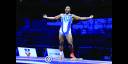 El campeón mundial Gabriel Rosillo (97 kg)