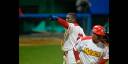 Ariel Sánchez conectó uno de los jonrones en el juego final.