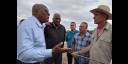 Juan Esteban Lazo Hernández en la finca Santa Teresa, de la ciudad de Camagüey