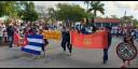 Desfile martiano en Isla de la Juventud