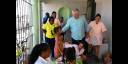 El Presidente cubano se mostró emocionado al dialogar con los infantes que viven en uno de los hogares de niños sin amparo parental de La Habana