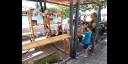 El paseo Narváez acoge numerosos quioscos para la venta de libros.