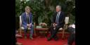 Encuentro de Miguel Díaz-Canel con Fabien Roussel, Secretario Nacional del Partido Comunista Francés