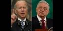 Presidentes Joe Biden, de Estados Unidos, y Andrés Manuel López Obrador, de México.