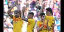 Triunfo del Barcelona sobre el Atlético