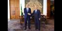 Los cancilleres de Rusia y Brasil Serguei Lavrov y Mauro Vieira