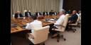 Recibimiento de representantes de la Conferencia de Obispos Católicos de Cuba.