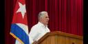 Miguel Díaz-Canel Bermúdez durante la clausura del Encuentro Internacional de Solidaridad con Cuba y el Antimperialismo