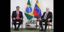 Nicolás Maduro junto a Luiz Inacio Lula da Silva