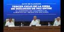 Presidente cubano en firma de Acuerdos de paz