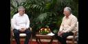 Miguel Díaz-Canel Bermúdez y Juan Carlos Salazar