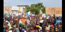 Manifestación contra Macron en Níger por población pro golpista