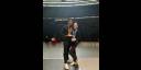 Alejandro Lázaro Alderete Hernández y Nadila Estrada Pérez, estudiantes de la Escuela Cubana de Ballet Fernando Alonso