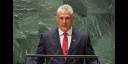 El presidente de Cuba, Miguel Díaz-Canel Bermúdez, interviene en el debate general del 78 período de sesiones de la Asamblea General.