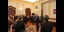Presidente cubano en la sede de la Misión Permanente de Cuba ante la ONU