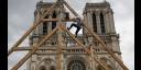 Trabajos de restauración en la catedral de Notre Dame