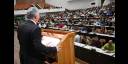 Miguel Díaz-Canel en la clausura del Segundo Periodo Ordinario de Sesiones de la Asamblea Nacional del Poder Popular, en su X Legislatura