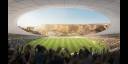 El estadio será construido sobre una montaña y tendrá una pared de hielo