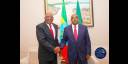 Demeke Mekonnen, viceprimer ministro y titular de Asuntos Exteriores de Etiopía, dialogó con el vicepresidente de Cuba, Salvador Valdés Mesa