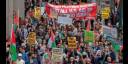Manifestación en Manhattan pro palestina octubre 8 / 2023
