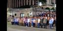 Marcha de las Antorchas encabezada por el General de Ejército Raúl Castro y el Primer Secretario del Comité Central del Partido, Miguel Díaz Canel Bermúdez