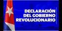 Declaración del Gobierno Revolucionario